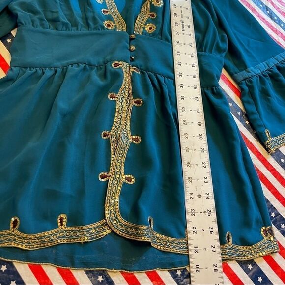 Soft Surroundings Bell Sleeves Blouse Shirt Top - Picture 13 of 13